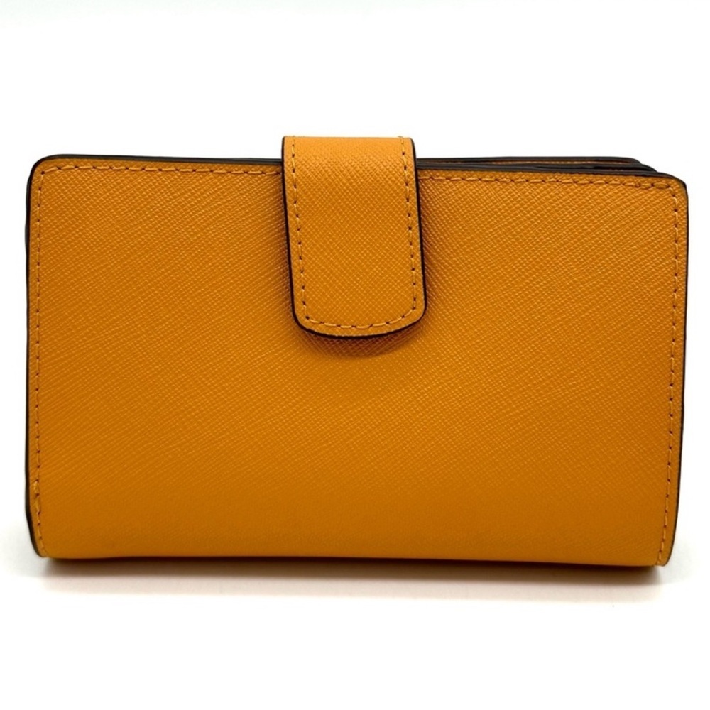 Michael Kors Medium Bifold Zip Chain Wallet Cider - Picture 5 of 8
